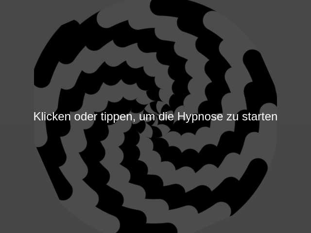 Schwarz-Weiß-hypnotische Spirale