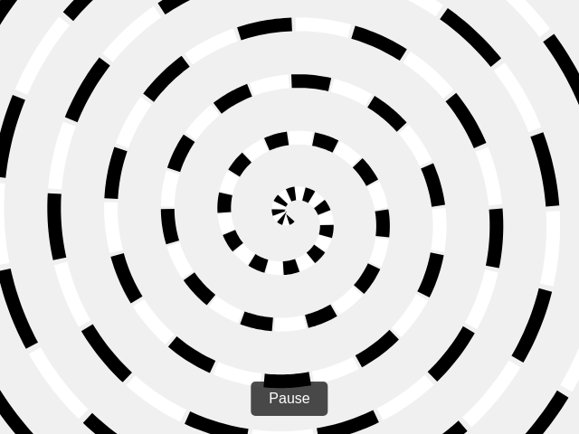 Spiral Hypnotique en Noir et Blanc